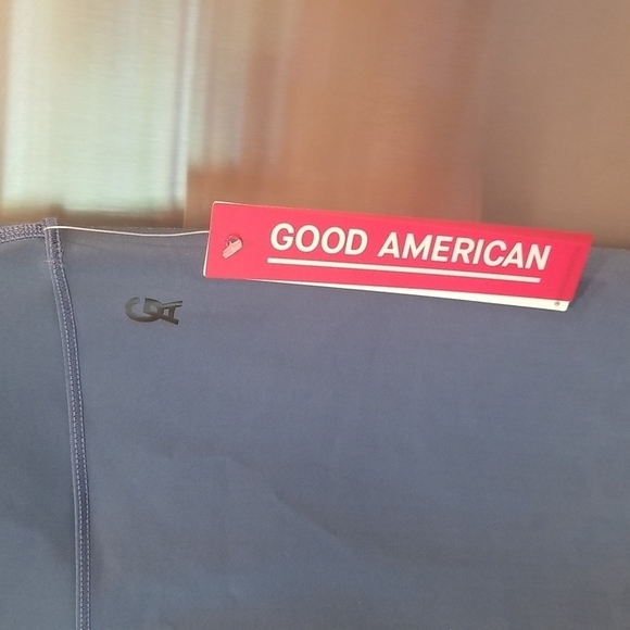 💕GOOD AMERICAN💕 Core Strength Legging Sky Leopard Ombre Blue GA2 Medium NWT - Picture 11 of 15